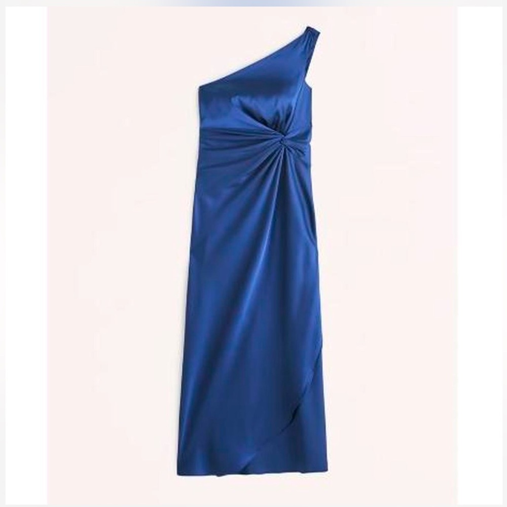 Abercrombie & Fitch one shoulder maxi dress